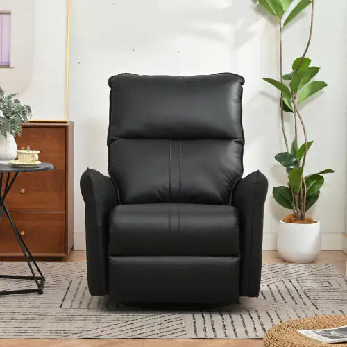 Modern Small Swing Swivel Recliner Bedroom Chair