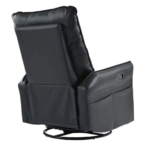 Modern Small Swing Swivel Recliner Bedroom Chair