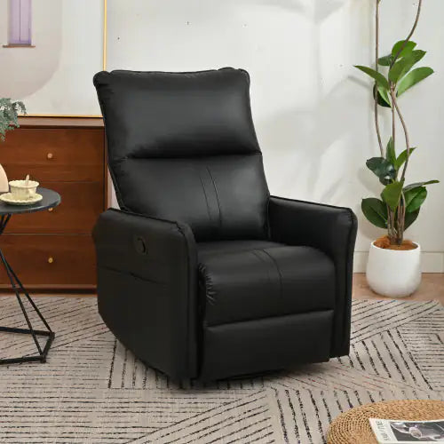 Modern Small Swing Swivel Recliner Bedroom Chair