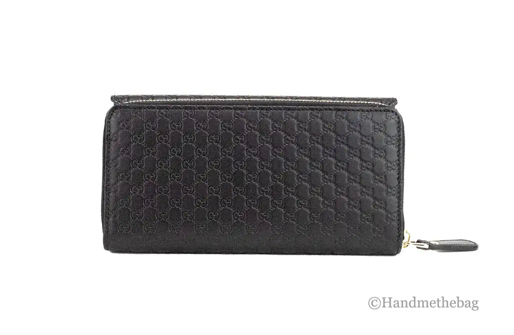 Gucci Microguccissima Monogram Logo Soft Margaux Leather Wallet