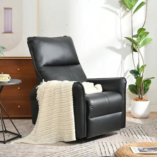 Modern Small Swing Swivel Recliner Bedroom Chair